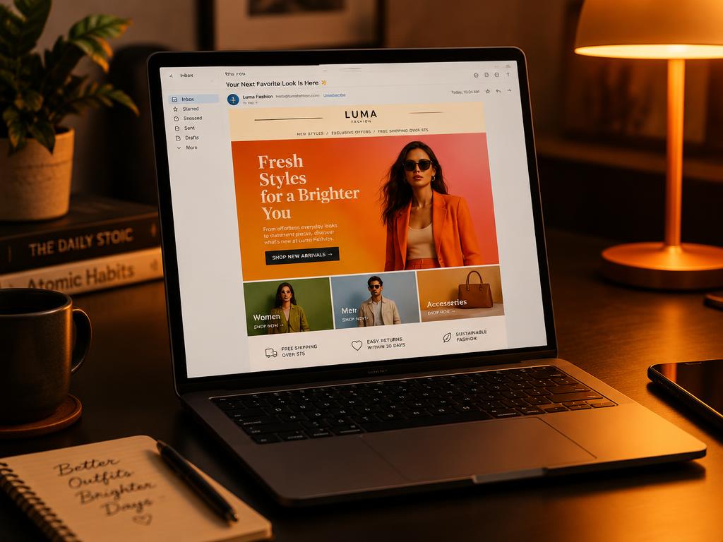 Email campaign example